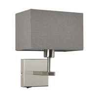 Kinkiet NORTE Italux WL-1122-1-A-SN-RC-GR
