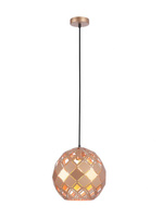 Lampa wisząca PAULELA metalowa Italux PND-34221-1S-GD