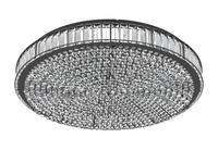Lampa sufitowa czarna BALPARDA LED 60,5cm Eglo 390249 funkcja ściemniania