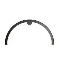 KINKIET do łazienki 60cm MAXLIGHT W0334 TRIO ARC MATT BLACK IP44