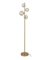 Lampa podłogowa CANELLO złota Italux FL-406007-4-HBR