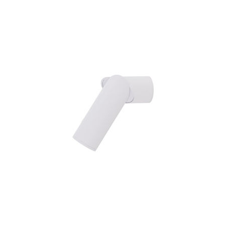 Oprawa sufitowa biała tuba z ruchomą głowicą ELARIS WHITE S 1xGU10 MINI MR11 Tk Lighting 11252