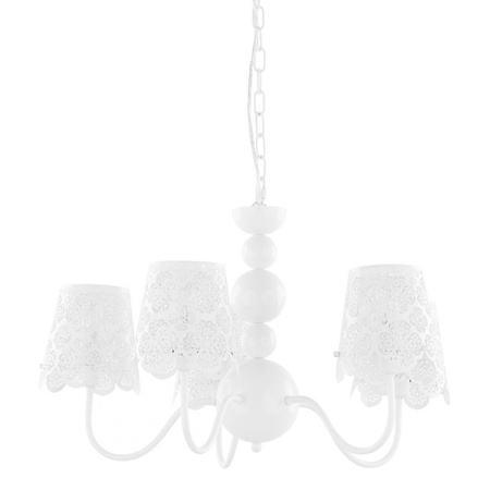 Żyrandol Arianna firmy Italux V2473B-5 WH
