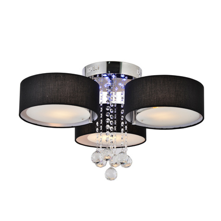 Plafon Gambela czarny 3xE27 LED Light Prestige LP-991/3C BK
