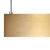 Lampa wisząca LINEA Gold 36W LED 3000K-4000K-5700K Milagro ML1785