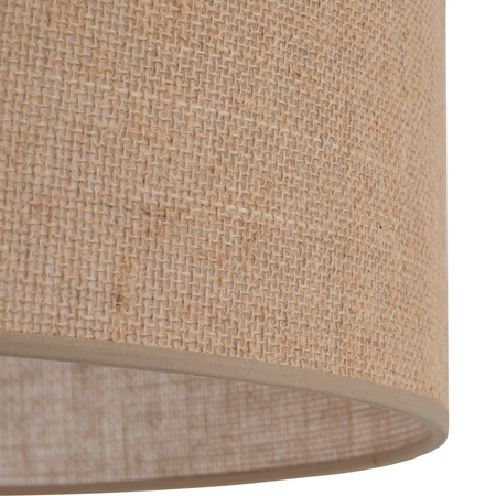 Lampa wisząca abażur 50cm DORMA WOOD JUTA 1xE27 Tk Lighting 11787