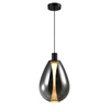 Lampa wisząca z ciekawym dymionym kloszem DENSO 30 1xGU10 Candellux Studio 31-51387