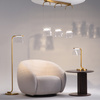 Ekskluzywna złota lampa stołowa LED 3000K Cabaret MOD170TL-L8BS3K Maytoni