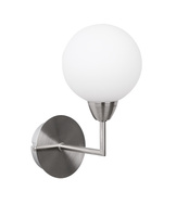 Logos lampa kinkiet satyna 1x25w g9 klosz biały Candellux 21-05434