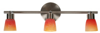 DROPS LISTWA 3*40W G9 NIKIEL MAT RAINBOW Candellux 93-07387