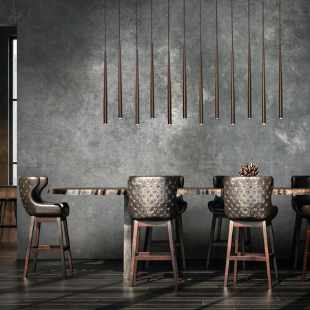 PIANO BROWN LAMPA WISZACA 12 TK Lighting 10111