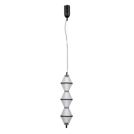Lampa wisząca Fuente czarna LED 3000K Italux PND-34395-3V-BK