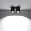 Lampa sufitowa, oprawa podwójna QUAD Sollux Lighting SL.0063 SL.0064 SL.0065 - kolor do wyboru