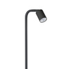 Prosta czarna lampa podłogowa punktowa 1xGU10 NEX BLACK Tk Lighting 16192