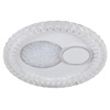 Okrągły ozdobny plafon LED 48cm Cartal Italux PLF-06436-WH