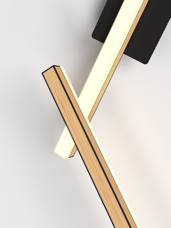 Lampa sufitowa RIMINI piątka LED Wofi Premium 7021-506 ze ściemniaczem