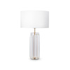Duża lampa stołowa 52cm ze szklaną podstawą Muse MOD304TL-01G Maytoni