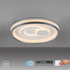 Okrągła nowoczesna lampa sufitowa 50cm z funkcją ściemniania LED 3000K MINELLI Just Light 14334-16