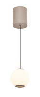 Lampa wisząca jedynka LED Luberon kaszmirowa Aviano Lighting 6051-113