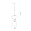 Lampa wisząca ASCOLI 8W LED Milagro ML1419