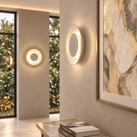 Lampa sufitowa Piattino 15W LED CCT Beżowy Milagro ML2965