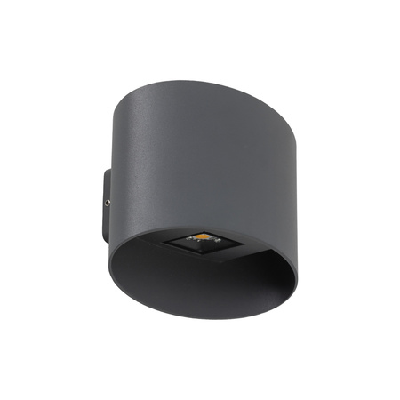 Kinkiet ogrodowy szary światło góra-dół VERTO GRAY IP54 Tk Lighting 18087