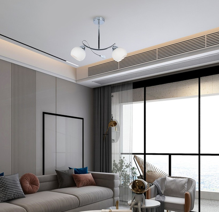 Lampa sufitowa CONNOR White 2xE27 Milagro MLP0876