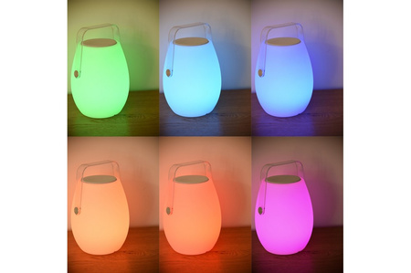 Lampa zewnętrzna z głośnikiem BOOMBOX MEDIUM RGBW + REMOTE CONTROL AZZARDO AZ4664