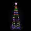 Choinka świecąca LED do domu lub ogrodu 1,8m 269LED 2700K + RGB IP44 Zielony Eko-Light Milagro EKSW2899