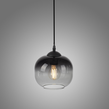 Lampa wisząca pojdeyńcza szklany klosz 19cm ZEA 1xE27 Just Light 15420-18