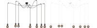Lampa wisząca KAMI Kaja K-3544 K-3541 - kolor do wyboru