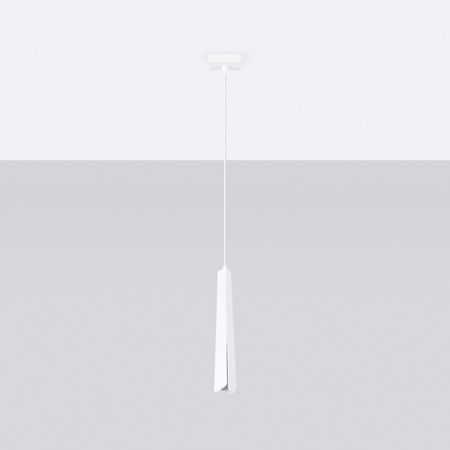 Lampa wisząca PRYSM 1 biała Sollux SL.1397
