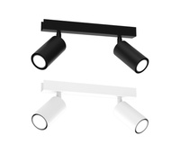 Lampa sufitowa Hudson 2xGU10 Biały Milagro MLP8802