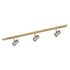 Zestaw szynowy 100cm antyczny brąz Marvi TR Jazz AB 3-punktowy regulowany Italux 911398-3-AB-SET