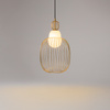 Druciana lampa wisząca ze szklanym kloszem wewnątrz Levitation MOD376PL-01G1 Maytoni