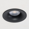 Czarne okrągłe oczko sufitowe 8,5cm 4 barwy światła PUR 4CCT SWITCH BK Azzardo AZ6852