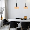 Lampa wisząca czarna z bursztynowym kloszem BUENO 1xGX53 Candellux Studio 31-50465