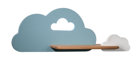 LAMPA CLOUD KINKIET ŚCIENNY 5W LED IQ KIDS NIEBIESKI+BIAŁY Candellux 21-33567