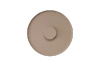 Dekoracyjny płaski okragły kinkiet ścienny o średnicy 50cm w kolorze taupe OTTO WALL 50 LED 3000K Azzardo AZ7279