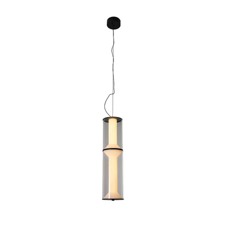 Lampa wisząca szklana tuba Aeris 2 transparentna LED CCT Light Prestige LP-2137/2P TR