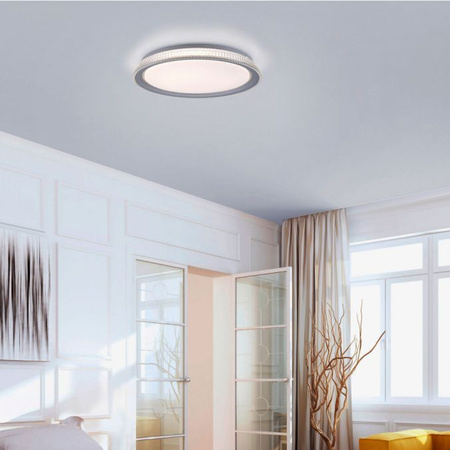 Lampa sufitowa plafon KARI LED 40cm Leuchten Direkt 14358-21 funkcja ściemniania