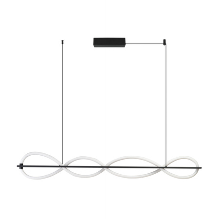 Lampa wisząca LED nad wyspę kuchenną PESCARA PENDANT 120 3-STEP DIMM BK 3000K AZZARDO AZ6745