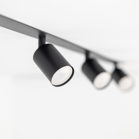 NEX BLACK 4XGU10 LAMPA SUFITOWA PODTYNKOWA TK Lighting 10801