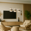 Lampa wisząca VALENTINO do jadalni 3xE27 Milagro ML2239