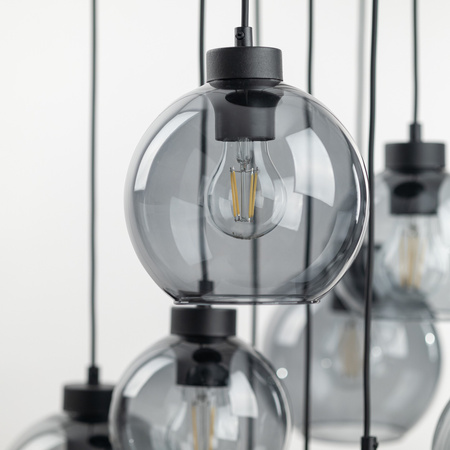 CUBUS GRAPHITE LAMPA WISZĄCA 9 KOŁO TK Lighting 10208