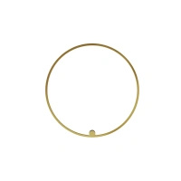 Kinkiet złota obręcz o średnicy 90cm Ringa L 1xLED IP44 WL0116-L-GD Yaskr