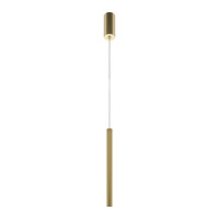 Złota tuba wisząca 40cm o średnicy 3cm Pro Base MOD159PL-L6G4K2 Maytoni