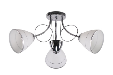 ELOTTE LAMPA SUFITOWA 3X40W E27 BIAŁY Candellux 33-77974
