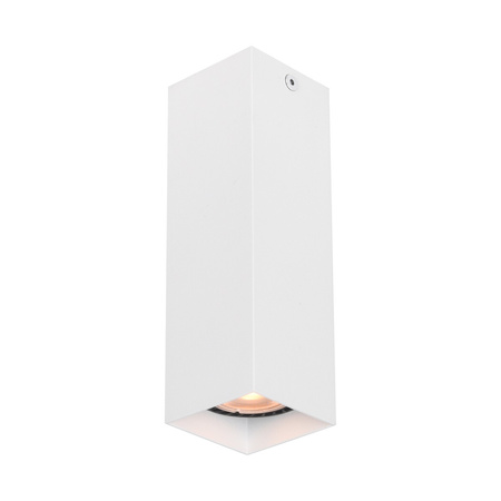 Biała oprawa natynkowa 17cm 1xGU10 Ander Italux CLN-28394-M-WH