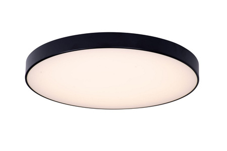 Lampa sufitowa plafon czarny 42cm HARD LED MaxLight C0192